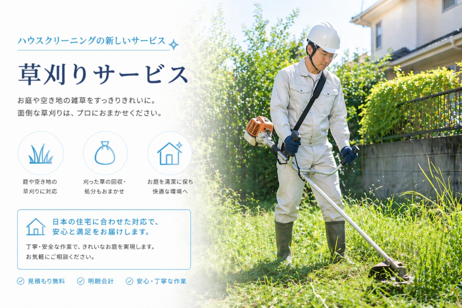 草刈り 雑草除去